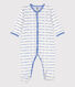 Dors-bien jacquard en coton