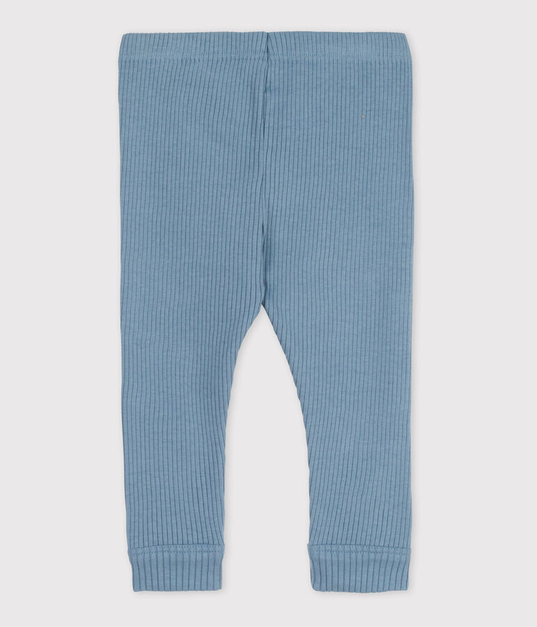 Babylegging van geribd breisel. blauw ROVER