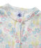 Cardigan bébé fille imprimé blanc ECUME/blanc MULTICO