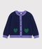 Effen cardigan van katoenen en wol voor kinderen SOIR