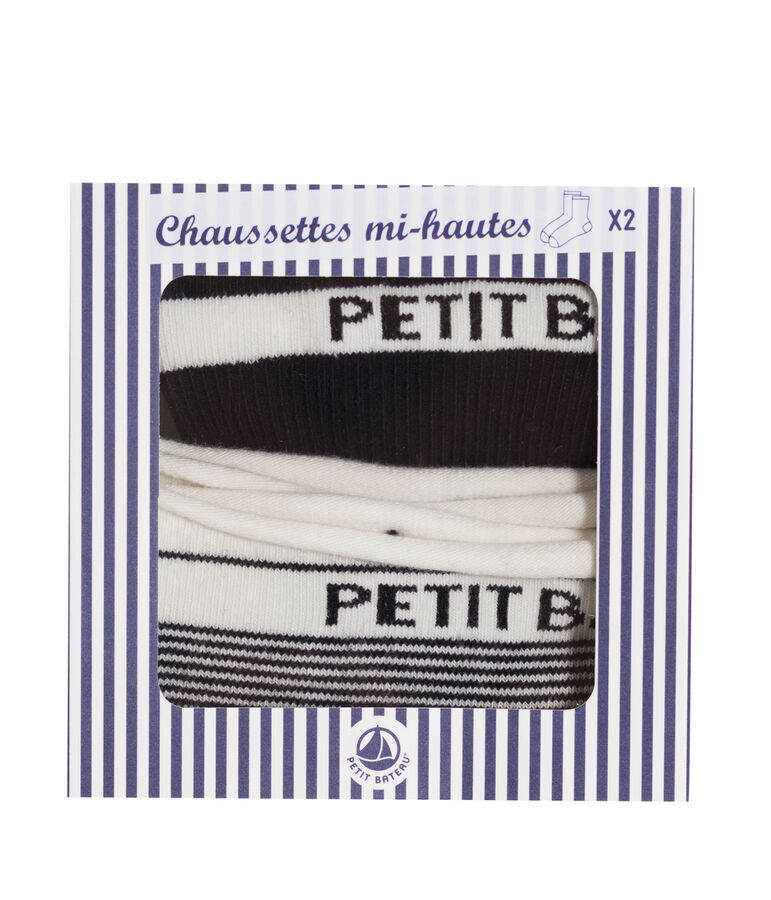 Lot chaussettes mi-hautes femme variante 1
