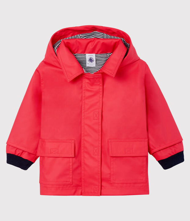 Iconische oliejas babymeisje rood