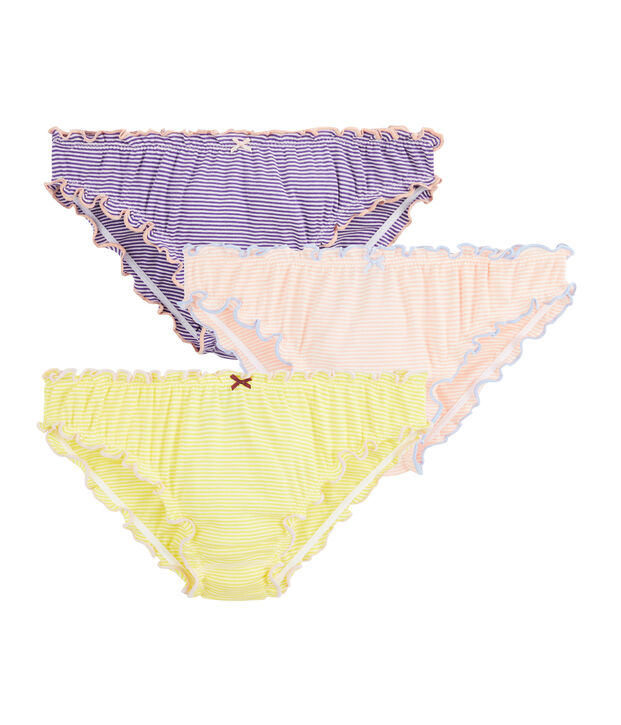 Set 3 onderbroeken vrouwen multicouleur