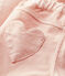 Skinny meisjesbroek van fluweel roze MINOIS