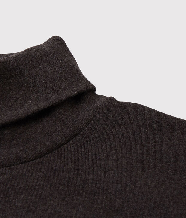 Sous-pull iconique en coton Femme gris