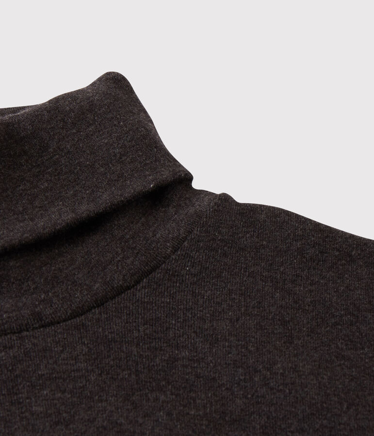 Sous-pull iconique en coton Femme gris