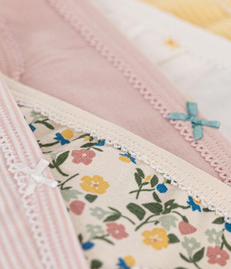 Set van 5 katoenen slipjes voor kinderen variante 1