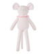 Doudou souris rayé milleraies