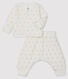 Ensemble 2 pièces bébé mixte en tubique