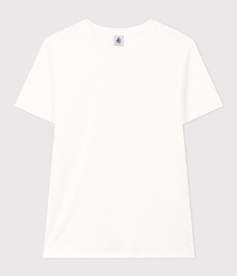 L'Iconique, T-shirt met korte mouw van effen ribstof voor dames