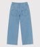 Pantalon flare en denim clair enfant fille bleu DENIM BLEU