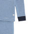 Aansluitende jongenspyjama blauw LIMOGES/wit MARSHMALLOW