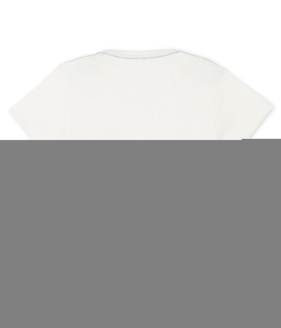 Tee shirt manches courtes bébé garçon wit MARSHMALLOW CN