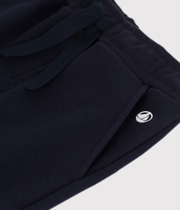 Pantalon de jogging enfant gar&ccedil;on bleu marine
