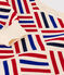 Sweater met print in molton voor meisjes / jongens wit AVALANCHE/ MULTICO