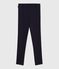 Fleece leggingbroek voor kinderen blauw SMOKING
