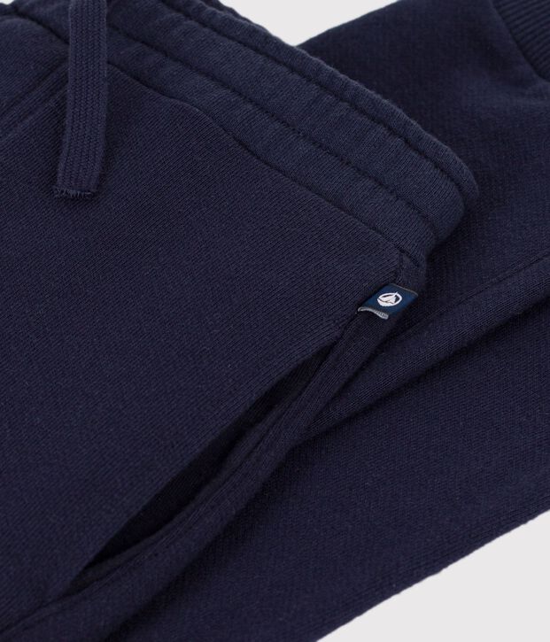 Effen katoenen joggingbroek voor kinderen SMOKING