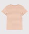 Tee-shirt LE DROIT col rond en coton Femme VINTAGE/ AVALANCHE