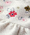 Gewatteerde jurk baby. beige MONTELIMAR CHINE