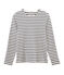 Marinière iconique homme beige COQUILLE/bleu SMOKING