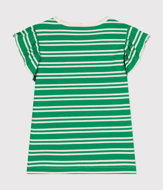 Gestreept T-shirt van lichte jersey voor meisjes PRADO/ AVALANCHE