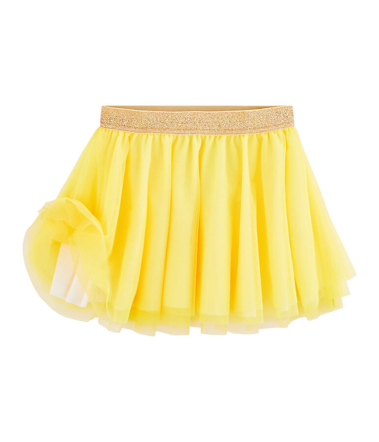 Jupe enfant fille jaune