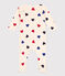 Katoenen babypyjama met bloemenprint wit AVALANCHE/ MULTICO