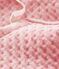 Babyvestje van dubbelgeweven textiel roze CHARME