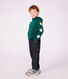 Effen katoenen sweatshirt met kap voor kinderen