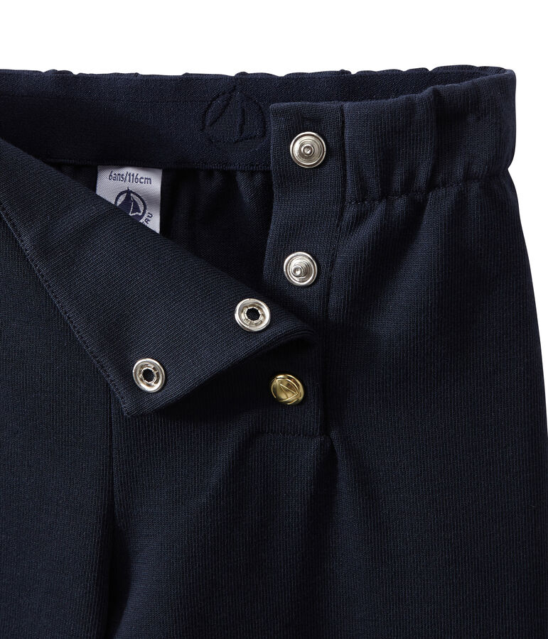 Meisjesbroek met pand blauw