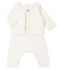 Drie babykledingstukken van tubic wit MARSHMALLOW