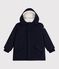 Halflange effen parka voor kinderen SMOKING