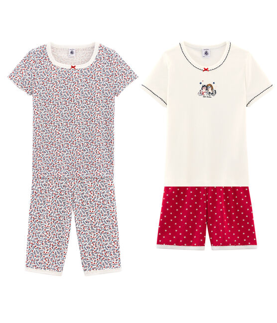 Lot de 2 pyjamas fille variante 1