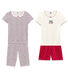 Lot de 2 pyjamas fille