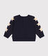 Fleece sweatshirt voor baby's