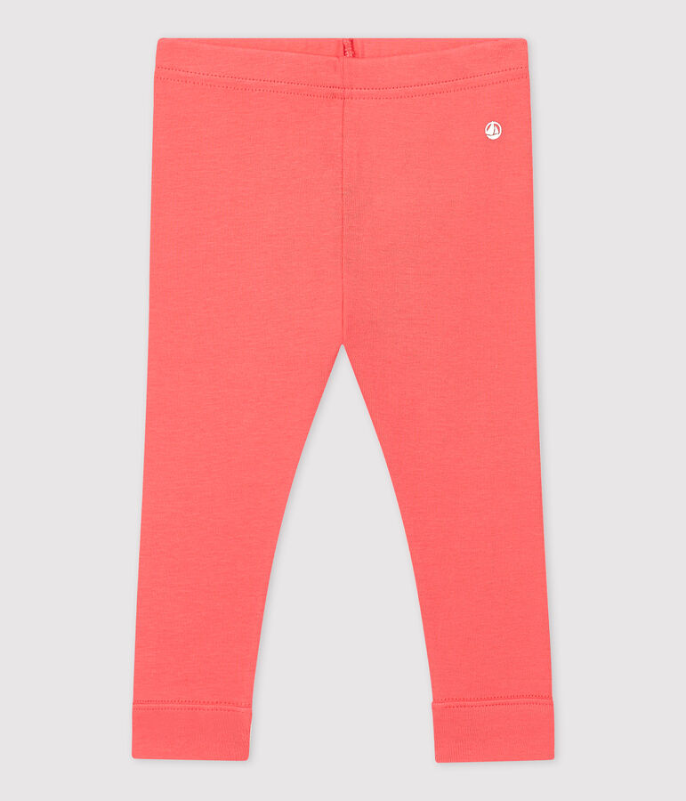 Legging en coton b&eacute;b&eacute;. orange PEACHY