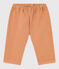Babybroek van dun velours roze SIENNA