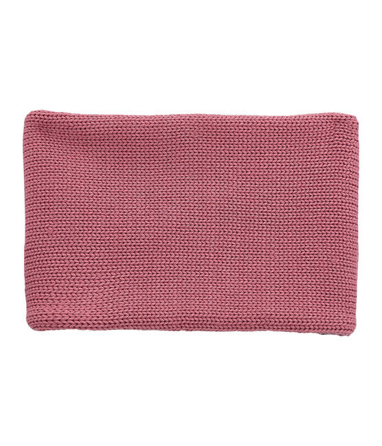 Gebreide kindersnood met voering roze CHEEK