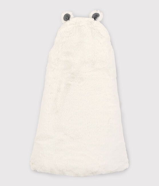 Nid d'ange bébé en sherpa blanc MARSHMALLOW