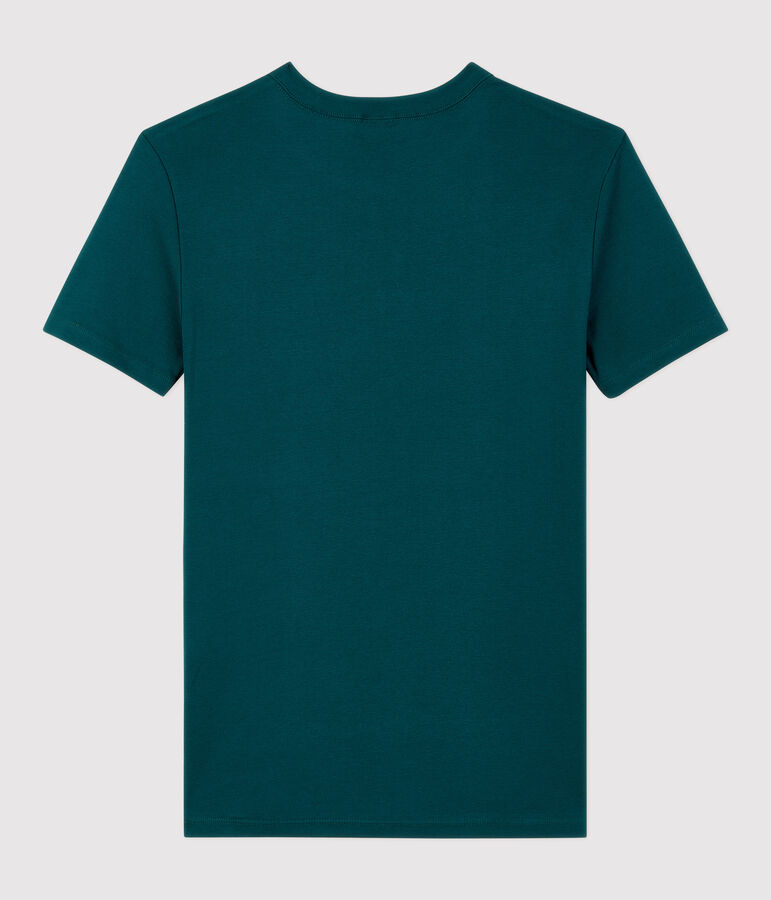Iconisch katoenen Dames t-shirt met ronde hals groen PINEDE