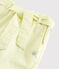 Twill broek voor meisjes geel CITRONEL