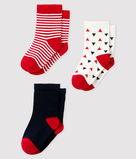 Chaussettes bébé,3 Paires Bébé Enfants Chaussettes en Coton Hiver