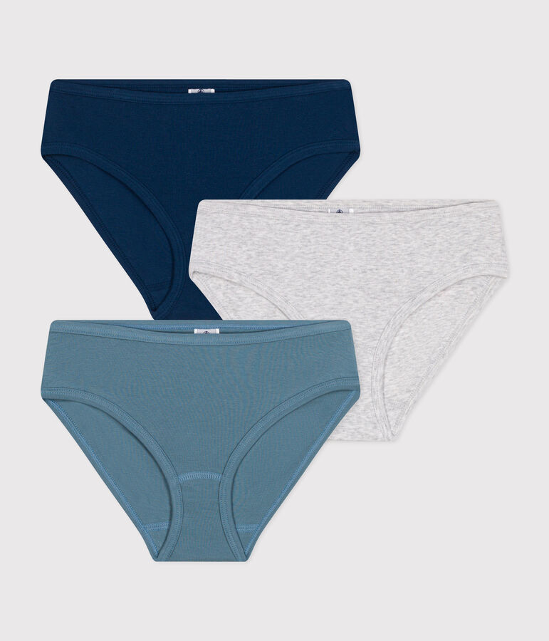 Lot de 3 culottes  en coton multicouleur