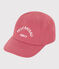 Casquette Petit Bateau Family en serge craquante bébé rose PAPI