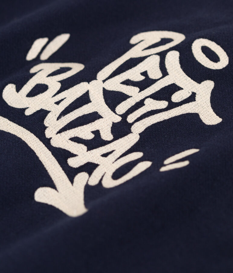 Sweatshirt en molleton Femme bleu