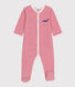 Pyjama bébé amour en velours