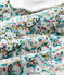 Robe manches longues bébé fille imprimée gris BELUGA/blanc MULTICO