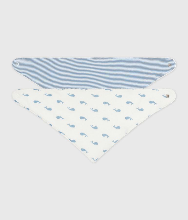 Lot de bandanas b&eacute;b&eacute; en coton imprim&eacute; multicouleur