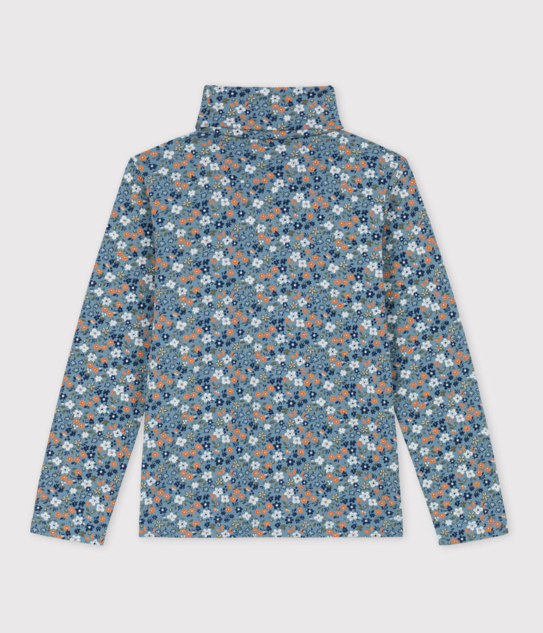 Sous-pull imprim&eacute; fleuri en coton enfant fille ROVER/ MULTICO