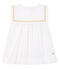 Robe de cérémonie bébé fille blanc ECUME